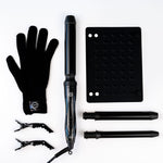 H2D curling wand professional styling kit contents