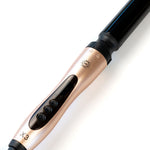 H2D curling wand LCD temperature display close-up