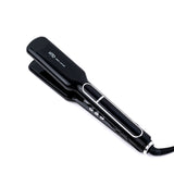 Wide plate straightener for thick hair