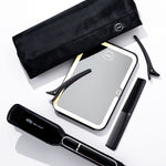 Wide plate straightener for thick hair