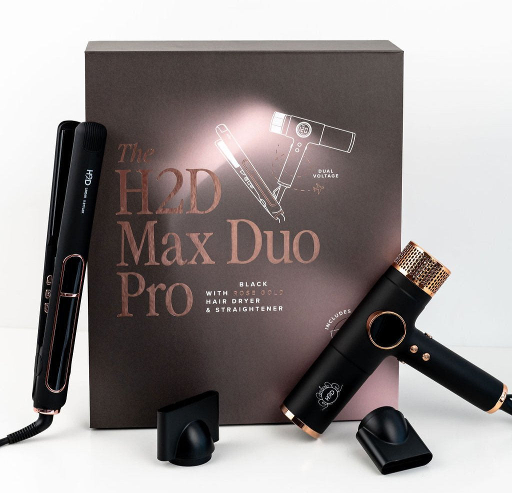 H2D Max Duo Pro complete styling kit contents