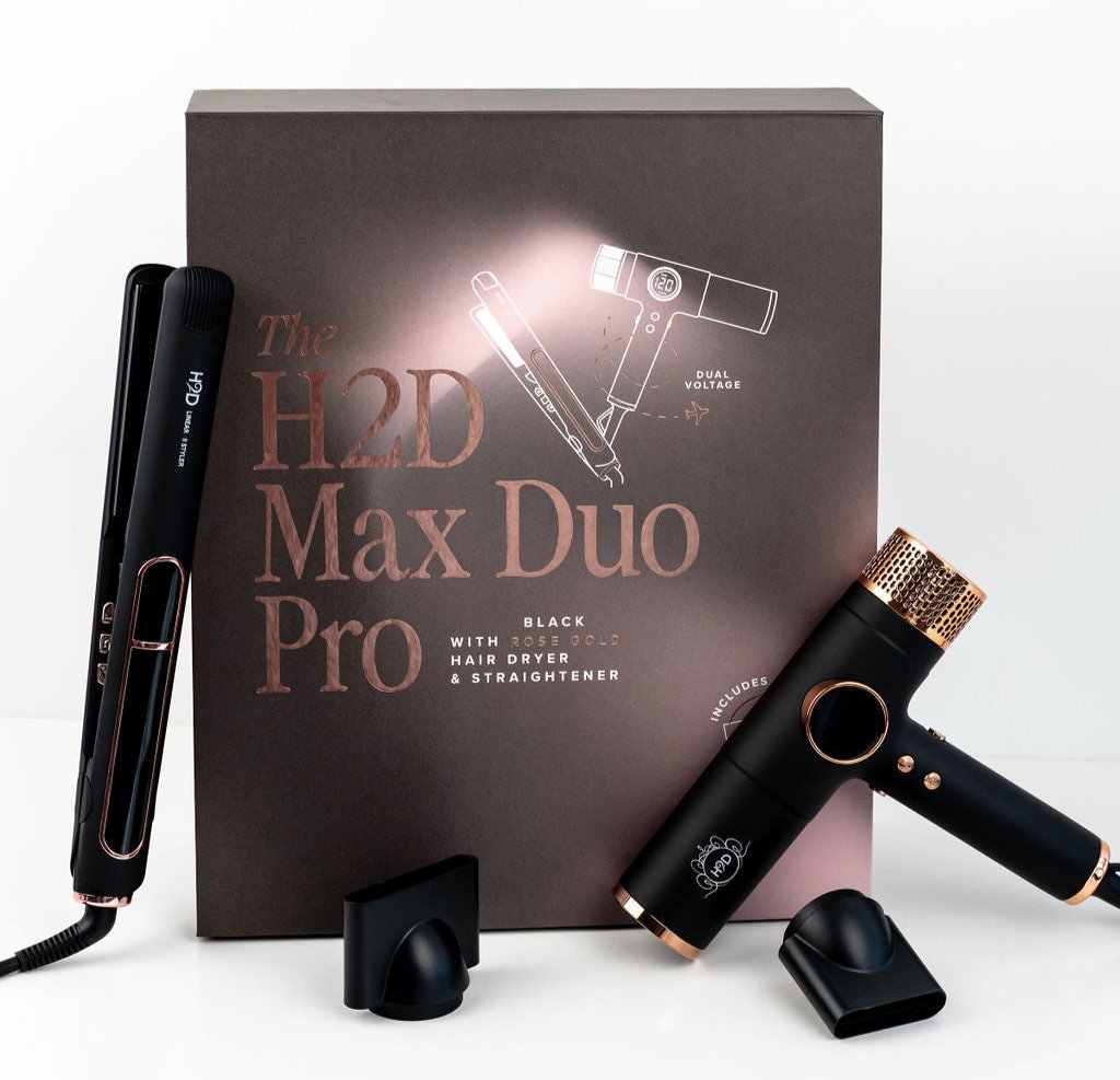 H2D Max Duo Pro complete styling kit contents