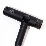 LCD display showing temperature settings