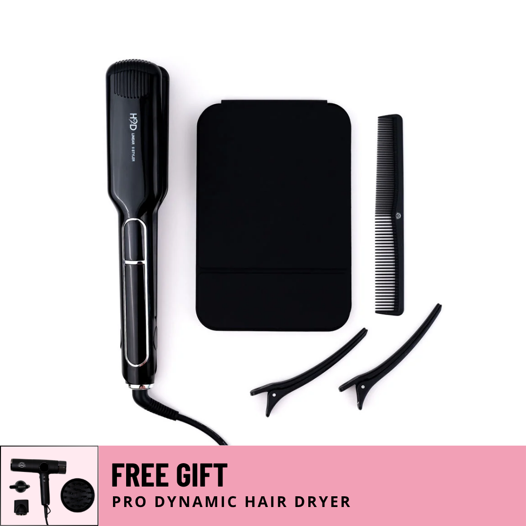 H2D Linear II Professional Hair Straightener Wide Plate