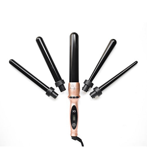 Complete H2D curling wand gift set packaging