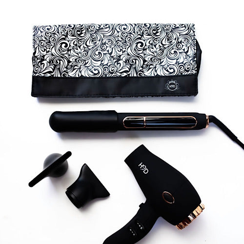 Limited Edition Matt Black and Rose Gold Large Duo Set