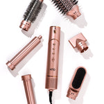 Ultra Styler curling barrel in use on blonde hair