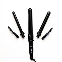 H2d black x5 professional curling clearance wand