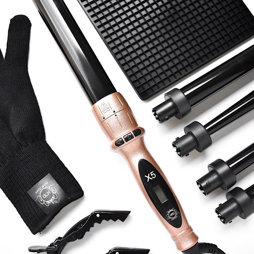 H2D Rose Gold X5 Curling Wand